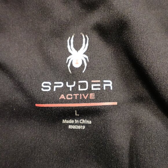 Spyder Active Running Shorts Women’s Large Black 3.5” Inseam Lightweight - Picture 2 of 12